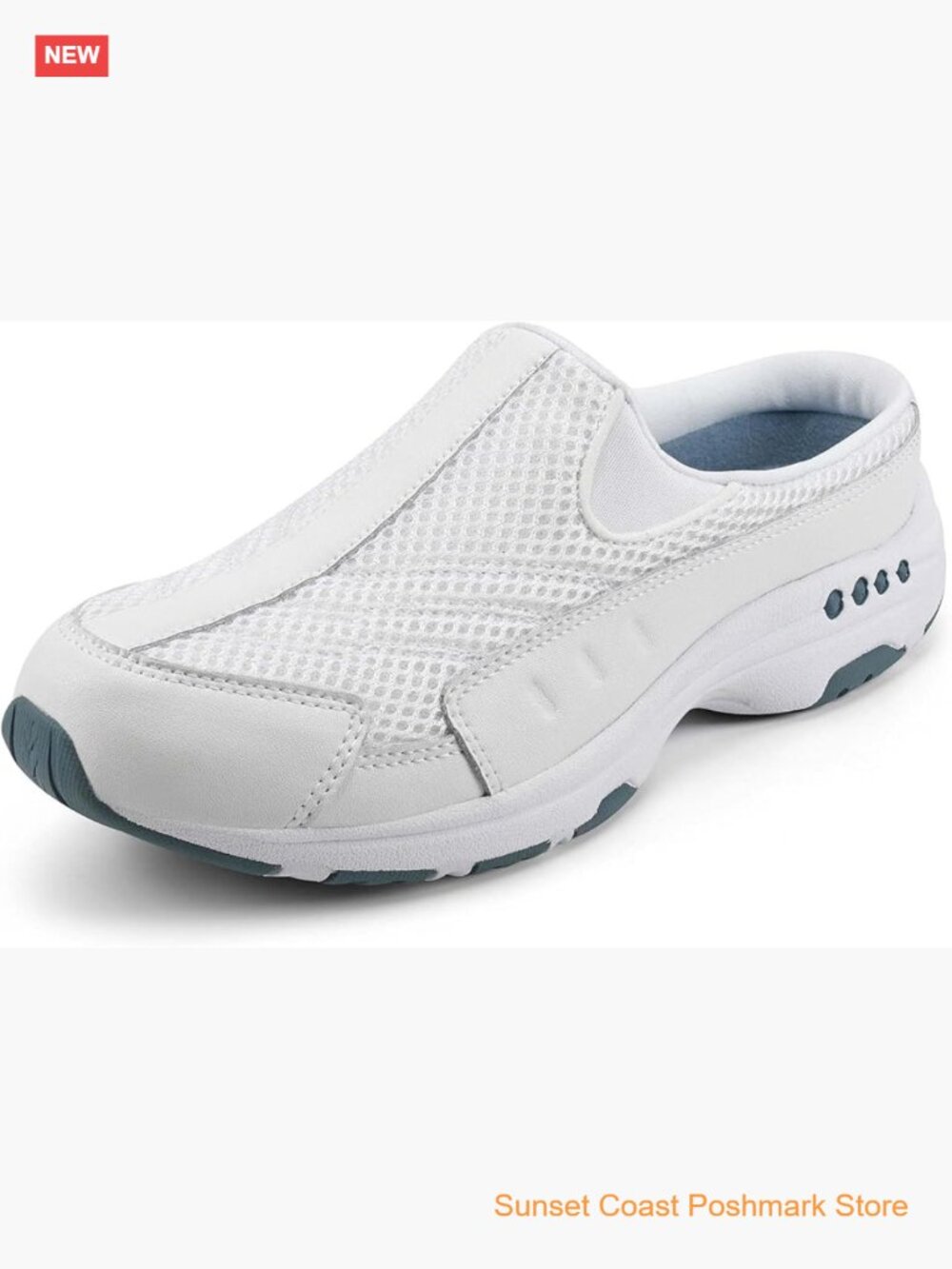 Women's Traveltime Mule Slip On Round Toe Walking Shoe Cushioned Lightweight